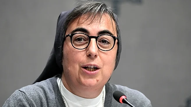 Pope promotes Italian nun to top migrant role in his first major appointment of a woman to Holy See