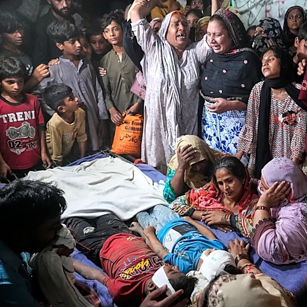 Roof of tutoring center collapses in eastern Pakistan, killing at least 14 children, police say
