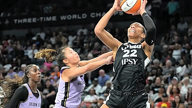 Aces rule out A'ja Wilson for Commissioner Cup final vs New York after ankle tweak