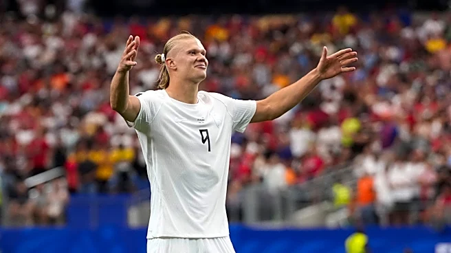 Haaland scores deciding goal as Norway wins its 1st World Cup knockout game, beating Ivory Coast 2-1
