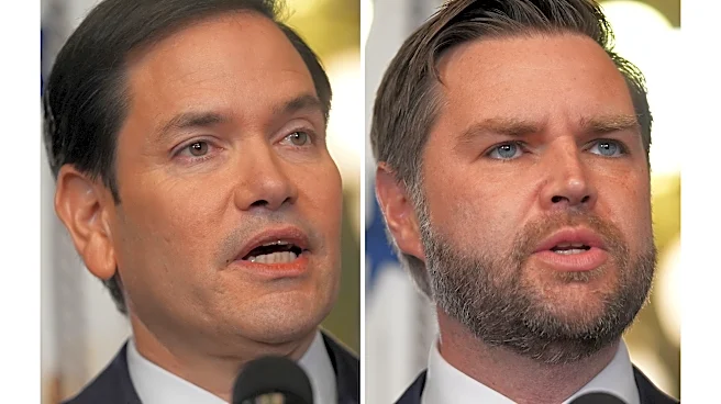 Vance and Rubio take different approaches as Iran tests their 2028 prospects