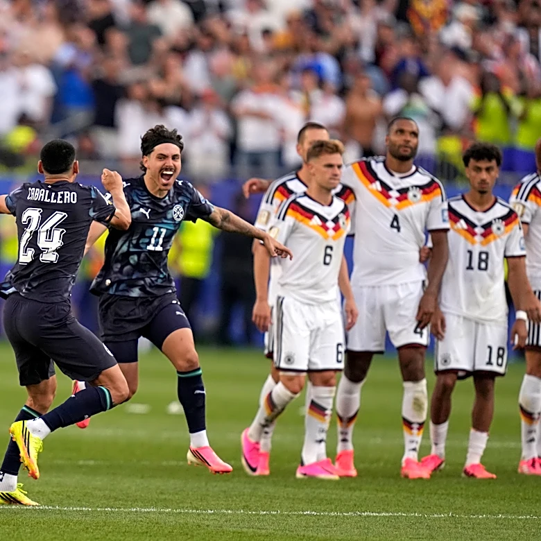 One Extraordinary Photo: Paraguay celebrates stunning upset of Germany