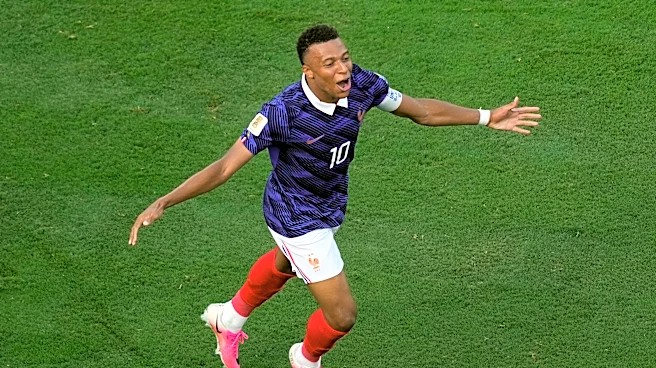 Mbappé scores twice to tie Messi for World Cup lead with 6 goals, France beats Sweden 3-0