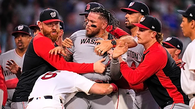 Red Sox 1B Willson Contreras tossed for a 2nd straight game as benches clear against Nationals