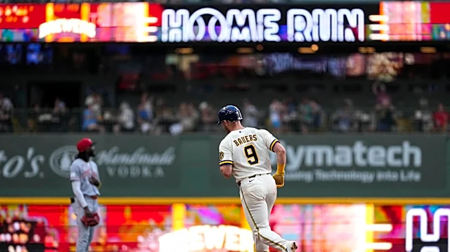 Jake Bauers and Jackson Chourio homer in Brewers' 7-2 victory over Reds
