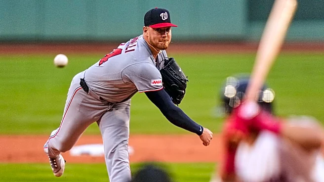 Civalli strikes out 13, Nationals snap Red Sox's 5-game win streak with 8-1 rout