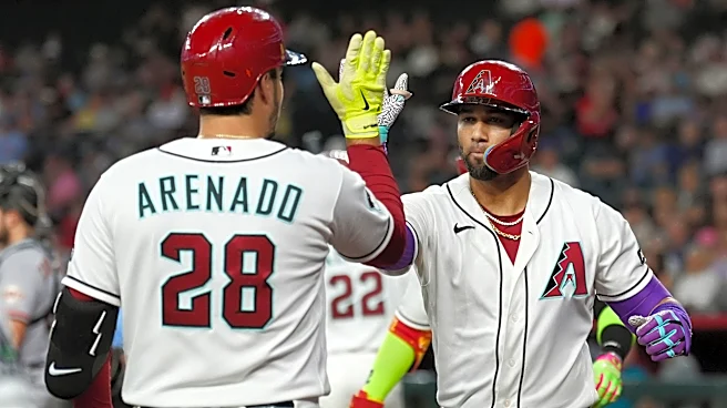 Ketel Marte homers in his 4th straight game, D-backs extend dominance over Giants with 8-2 win