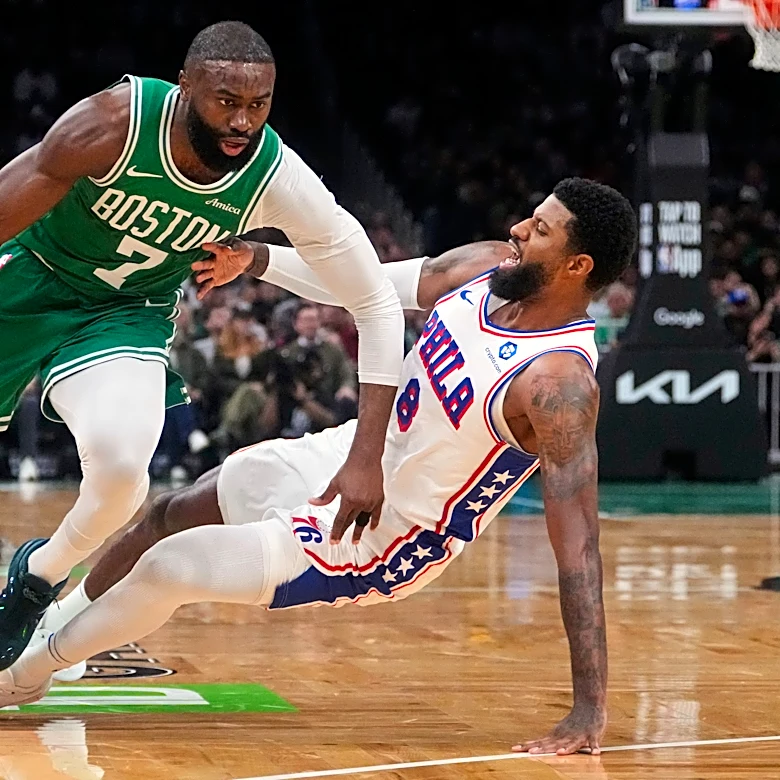 Another blockbuster: Jaylen Brown getting traded by Celtics to 76ers for Paul George, draft picks