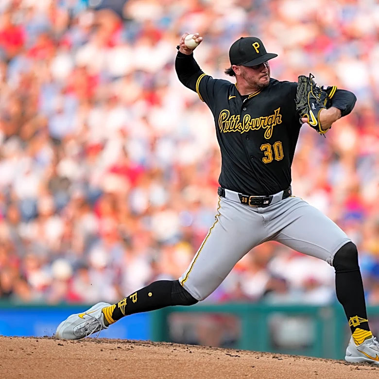 Paul Skenes lasts 4 innings, allows a season-high 7 earned runs vs the Phillies