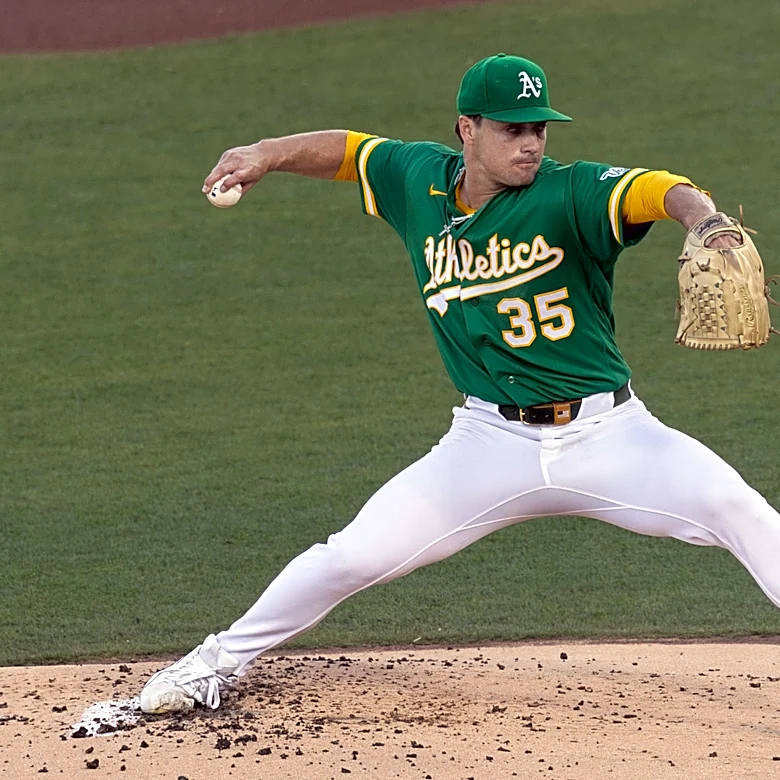 Langeliers hits No. 20 and A's back Ginn with 3 HRs in 7-1 win over Dodgers that snaps 4-game skid