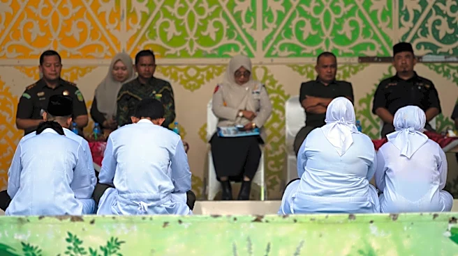 Couple caned for kissing on TikTok in Indonesia's conservative Aceh province