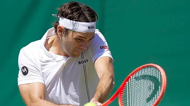 Taylor Fritz wins match and style points at Wimbledon. De Minaur also advances