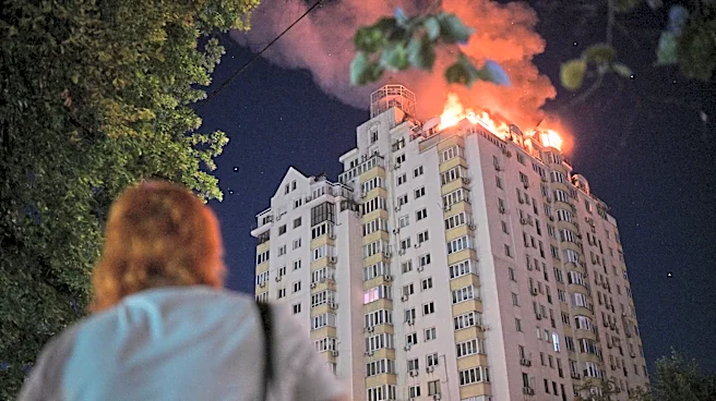 A major Russian attack kills 20 in Kyiv as Ukrainian strikes disrupt Moscow's oil sector