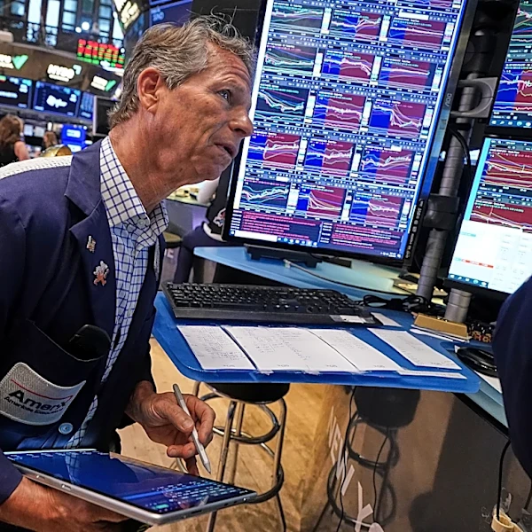 Wall Street rises toward the finish of its best week in nearly 2 months after bond yields relax