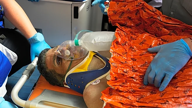 Venezuelan security guard pulled alive from building basement 8 days after twin quakes