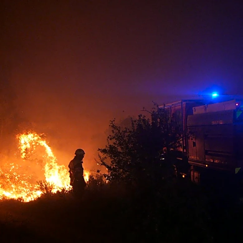Wildfires scorch southern France as heat and drought fuel blazes