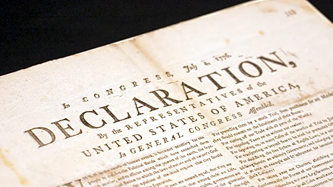 Rare copy of Declaration of Independence found by UK National Archives in papers of captured US ship