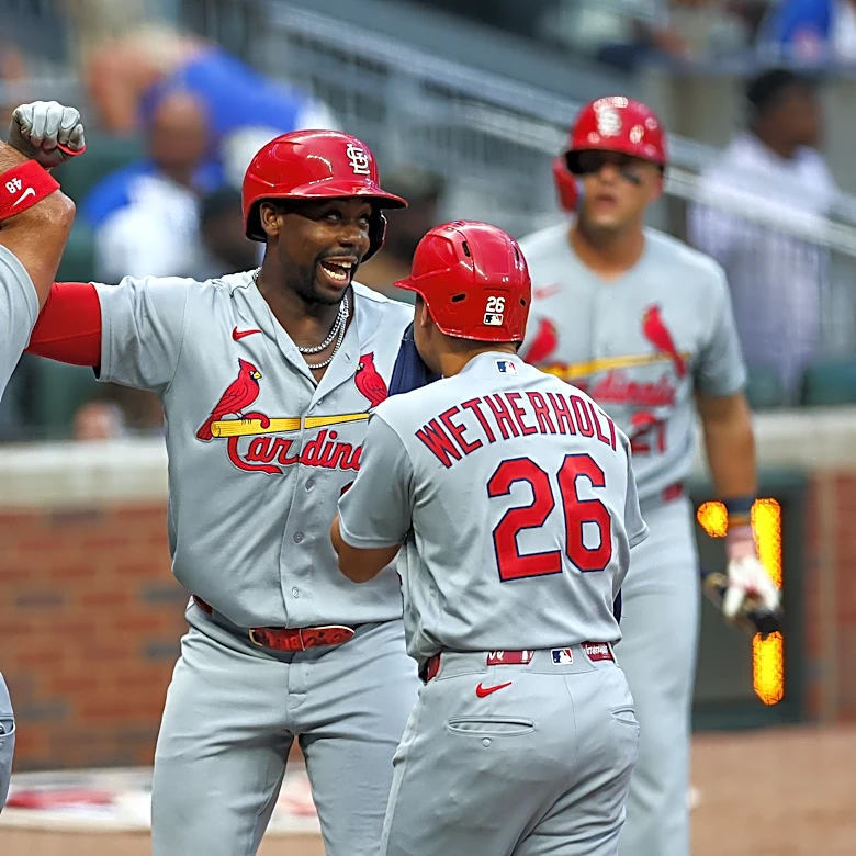 Walker, Church and Burleson hit homers and Cardinals ride 7-run 7th inning to 11-5 win over Braves
