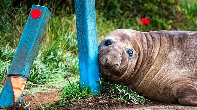 Australian officials ask fans to respect the privacy of Neil, a 1-ton seal who respects nothing