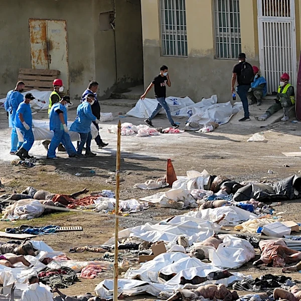 A push to identify bodies as deaths multiply in Venezuela after twin earthquakes