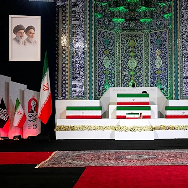 Powerful general appears in public as Iran prepares for Khamenei's dayslong funeral