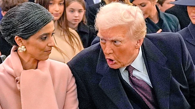 Trump reads a children's book on Usha Vance's podcast, then riffs on past presidents and himself