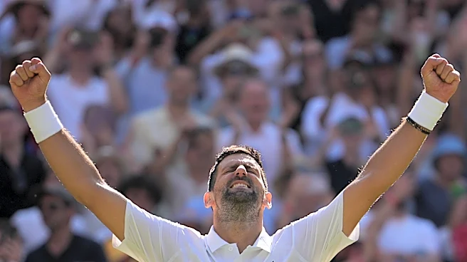 Novak Djokovic earns 105th match win at Wimbledon to equal Roger Federer record