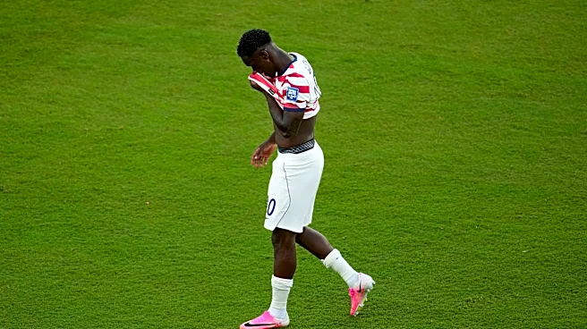 US striker Balogun says a yellow card, not red card, would have been ‘fair’ at the World Cup