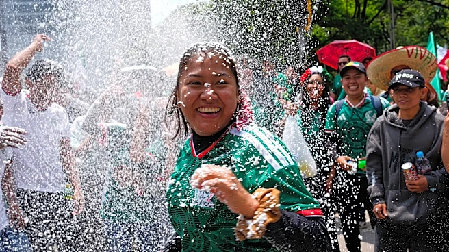 Mexico fans dream of more wins in the World Cup, singing 'What if we do?'