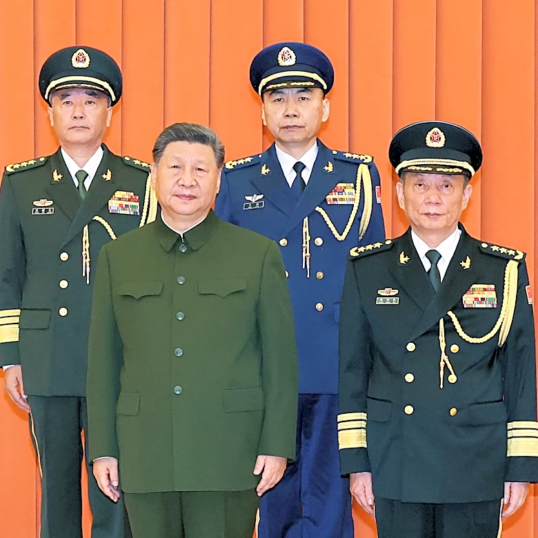 China’s military promotes 2 new generals after anti-corruption purge thins ranks