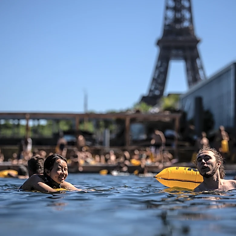 Paris summer ritual returns with 3 supervised Seine swimming spots