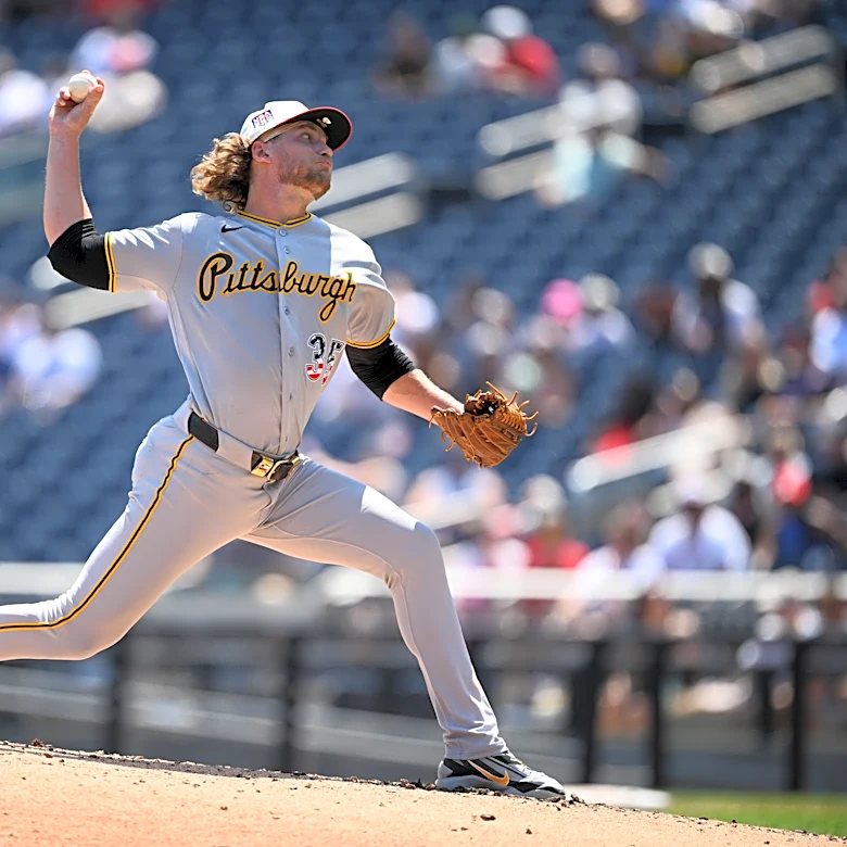 Ashcraft wins 4th straight start as Pirates topple Nationals 7-1