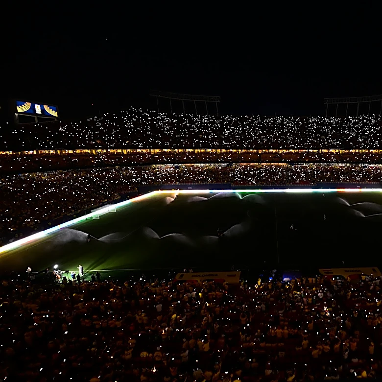 One Extraordinary Photo: A stadium lit up by smartphones