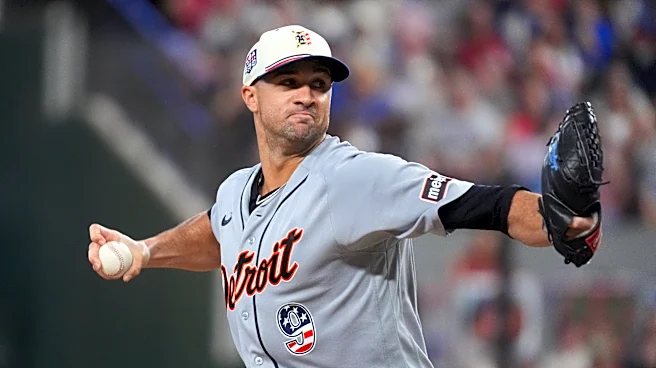 Greene homers in 1st inning and trio of Tigers pitchers combine on 3-hit shutout win over Rangers