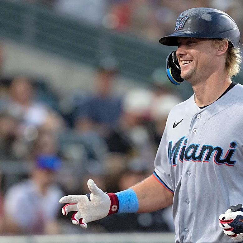 Alcantara sharp, Lopez homers to pace the Marlins past the A's, 7-2