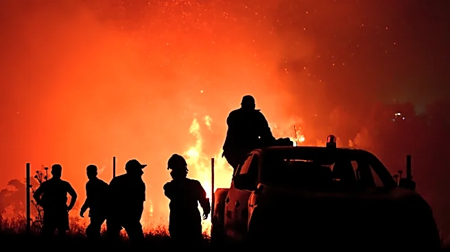 Hundreds of firefighters battle a wildfire in Portugal, while Greek authorities warn of toxic smoke