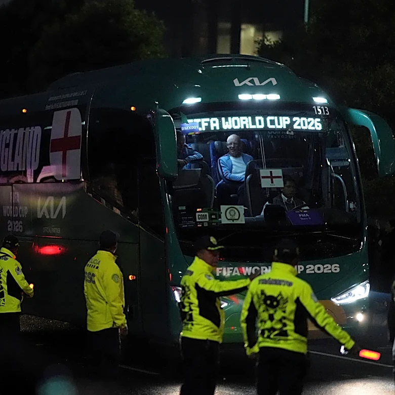 World Cup serenade: Mexican fans blast horns outside hotel to disrupt England players' sleep