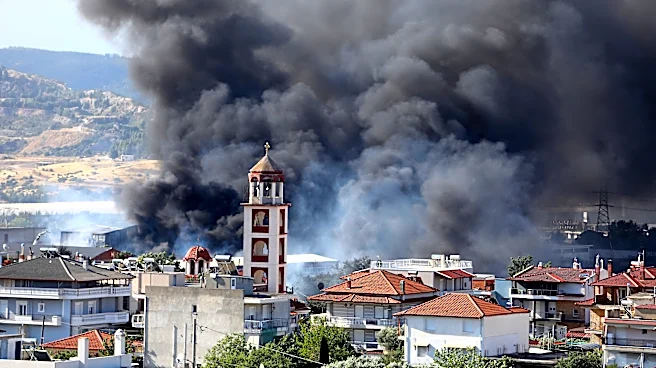 Wildfires rage in Portugal, Greece and Spain while Greek authorities warn of toxic smoke
