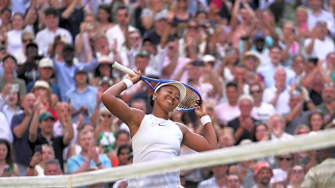 Naomi Osaka overpowers Aryna Sabalenka to reach the Wimbledon quarterfinals