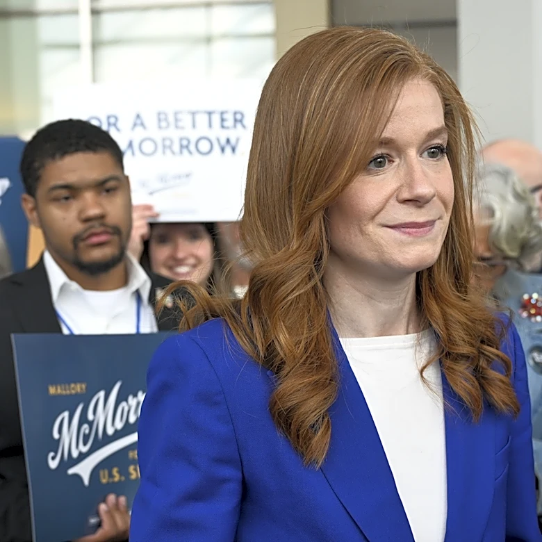 Democrat Mallory McMorrow suspends her Michigan Senate campaign and scrambles the pivotal race