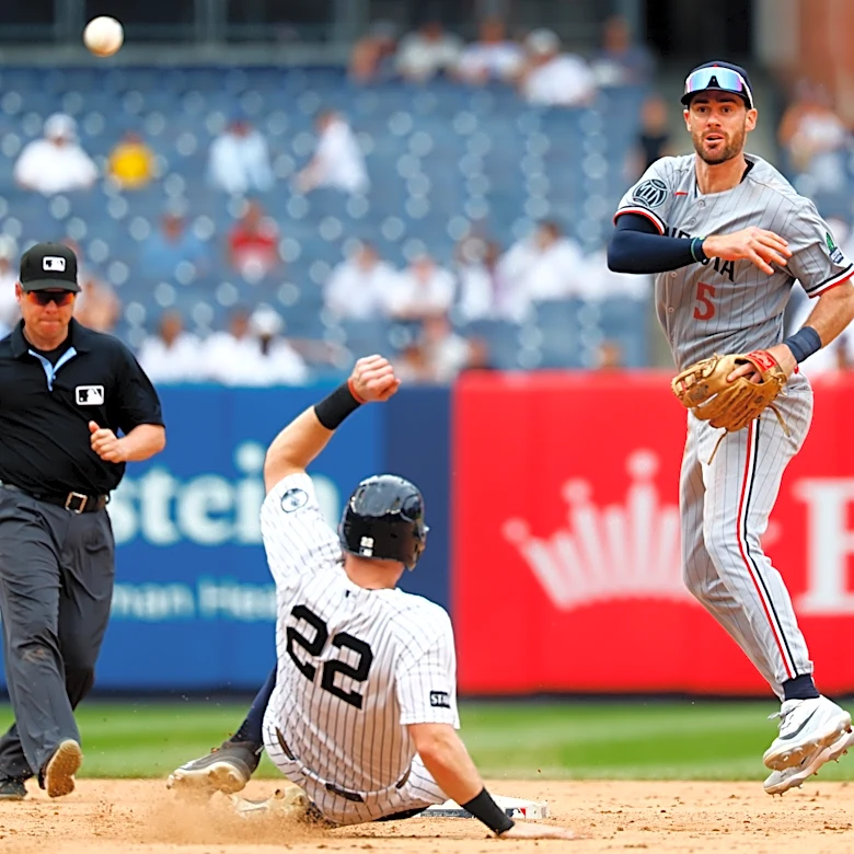 Ryan allows three hits in seven innings as Twins beat skidding Yankees 6-1