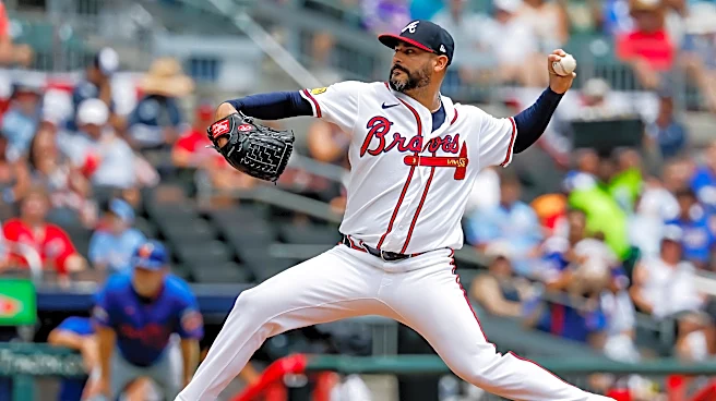 Braves left-hander Martín Pérez likely headed to IL after getting hit on pitching arm by line drive