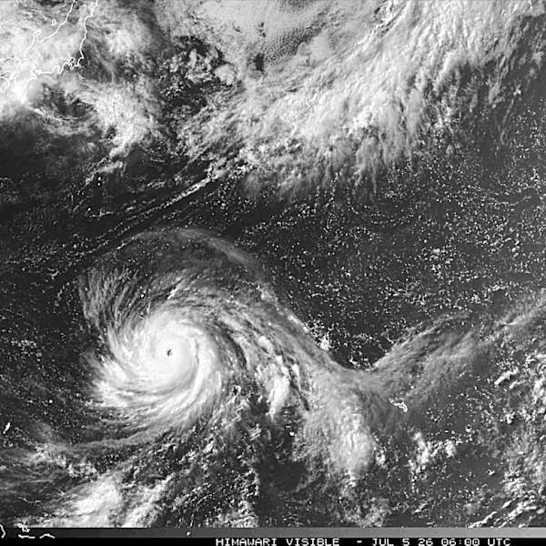 Fierce winds hit US Pacific territories as Super Typhoon Bavi makes landfall near Guam