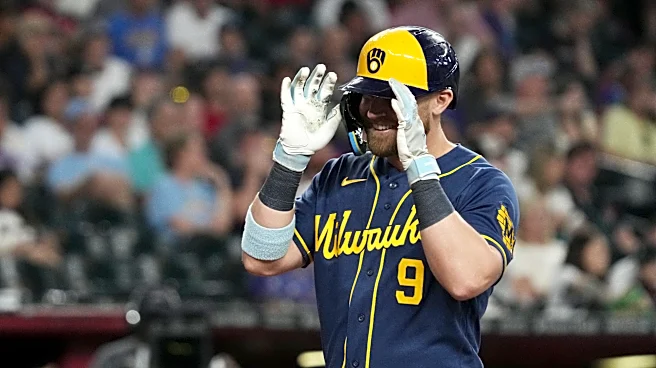 Bauers homers off Rodríguez in 7th, Brewers come back to beat Diamondbacks 3-2