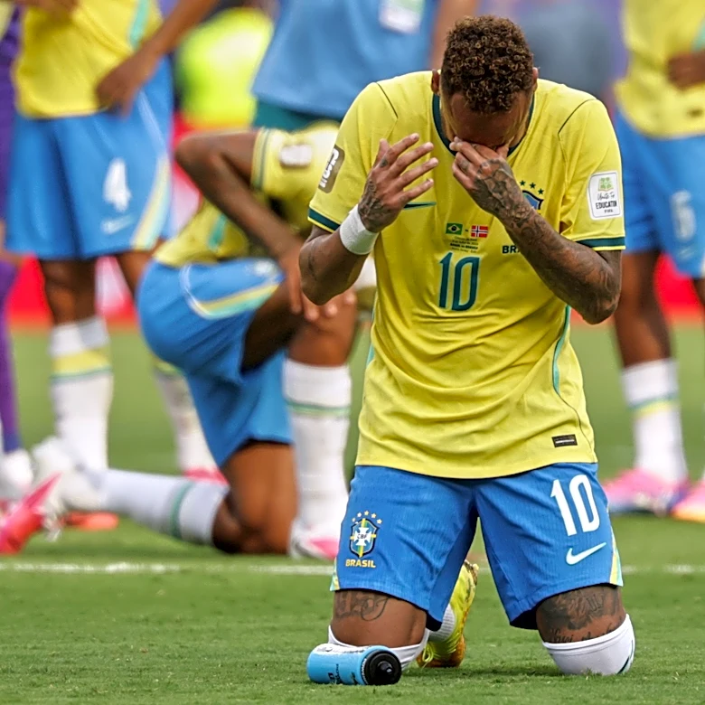 Neymar says after World Cup elimination he is done playing for Brazil