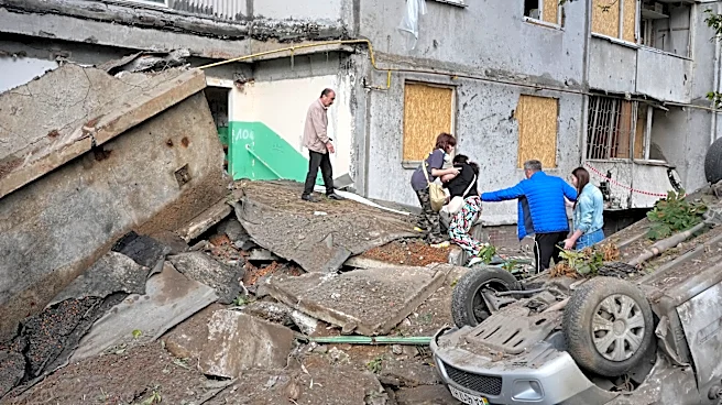 Russian missile and drone attack on Ukraine's capital kills at least 12