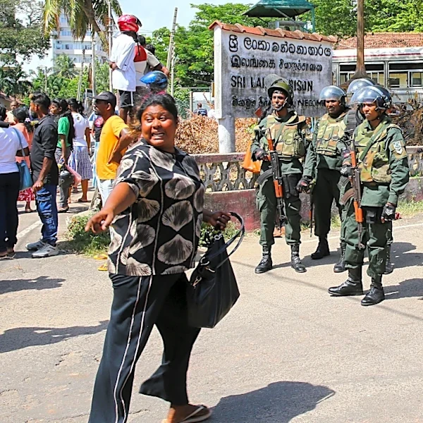 Clashes in Sri Lankan prison leave at least 25 dead, mostly inmates