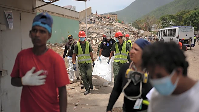 As quake rescue effort winds down, Venezuelans are left alone to recover their dead