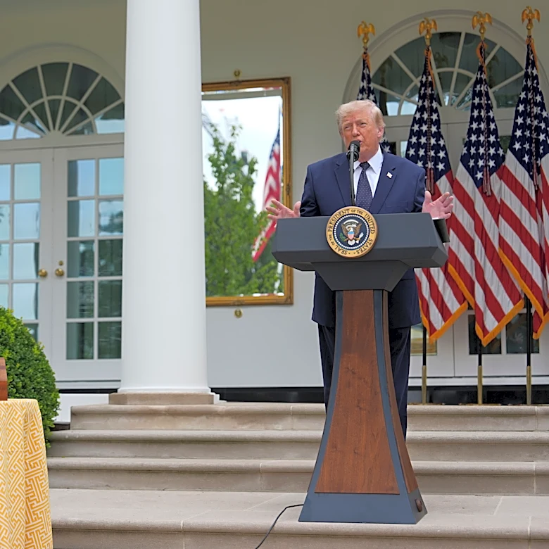 Trump says he's building a White House helipad for a new, more powerful Marine One