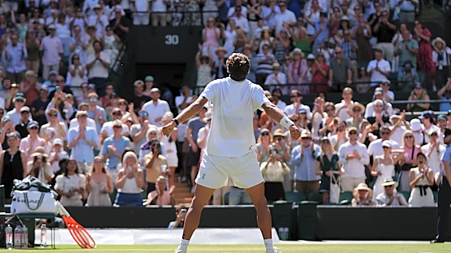 Cobolli performs Ronaldo celebration as Paolini wins before Federer on Italy's big day at Wimbledon